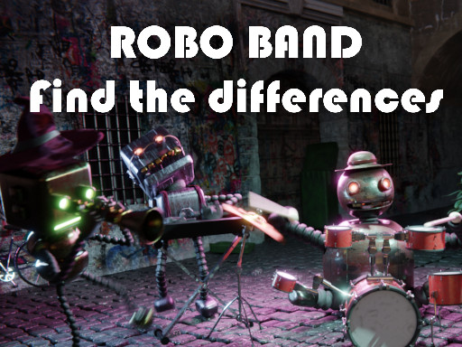 Robot Band - Find the Differences Cover